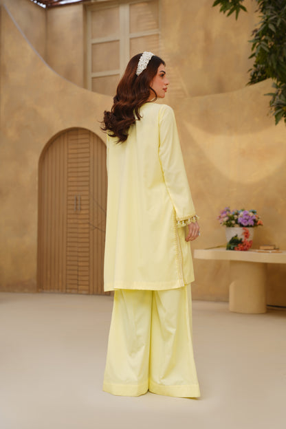 BUTTER GLOW – Butter Yellow Premium Cotton 2-Piece Set