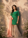 Zeenat-e-Gul | Festive Sharara Set | 3-Piece