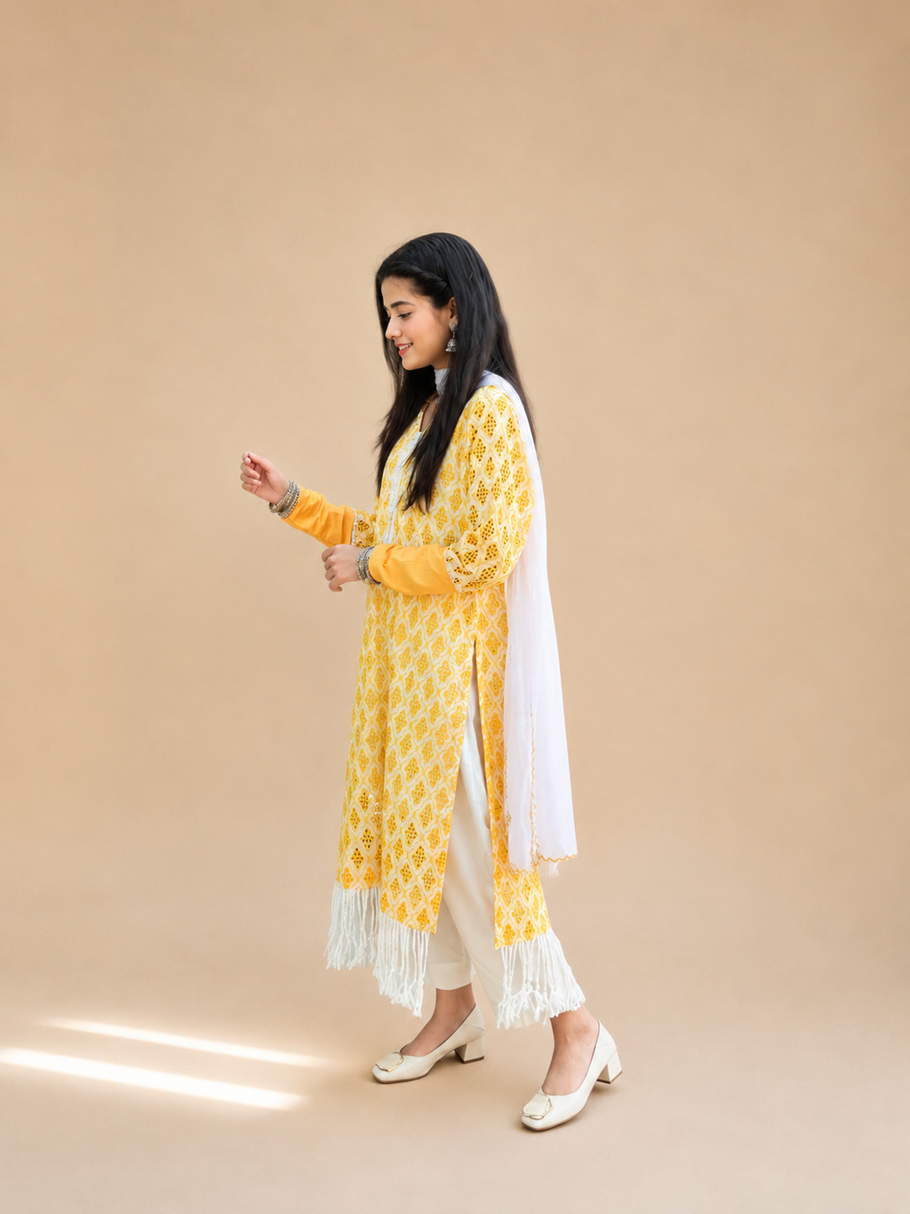Noor-e-Sahar | Casual Festive Wear |  3-piece