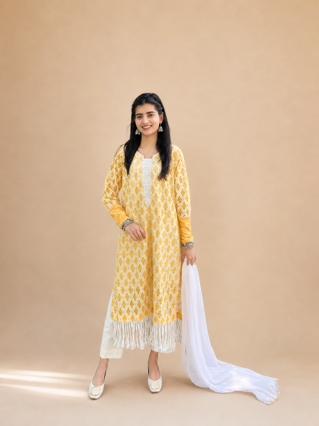 Noor-e-Sahar | Casual Festive Wear |  3-piece
