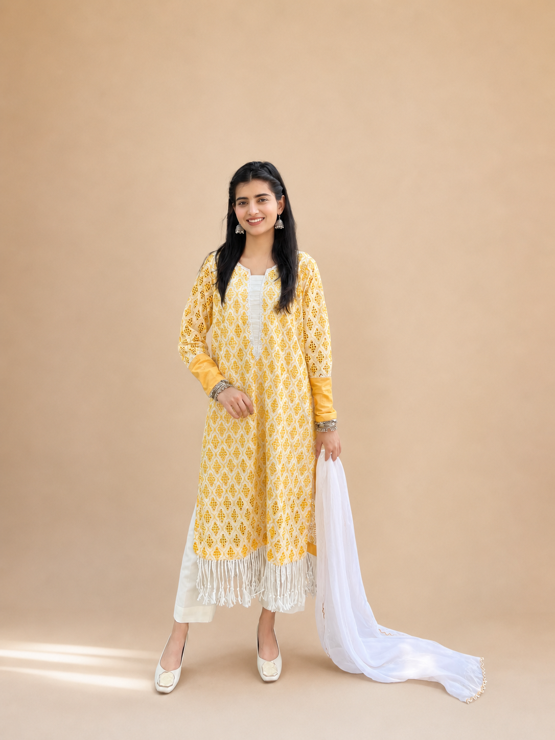 Noor-e-Sahar | Casual Festive Wear |  3-piece