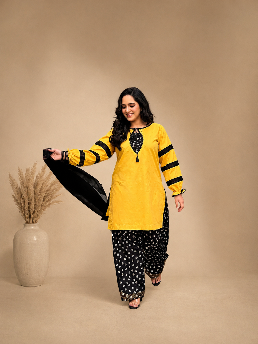Rang-e-Zar | Casual Kurta | 3-Piece