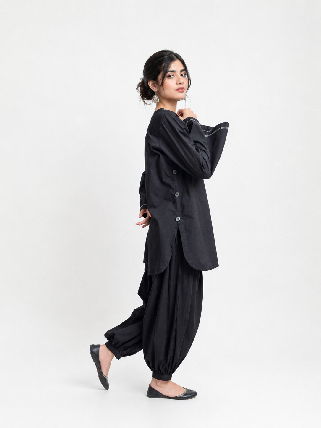 Noir Essence | 2 piece Luxury Co-Ord Set