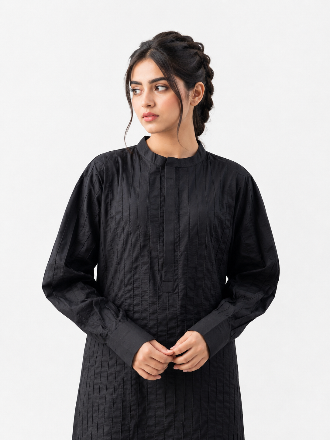 Midnight Black | 2 piece Modest Co-Ord Set