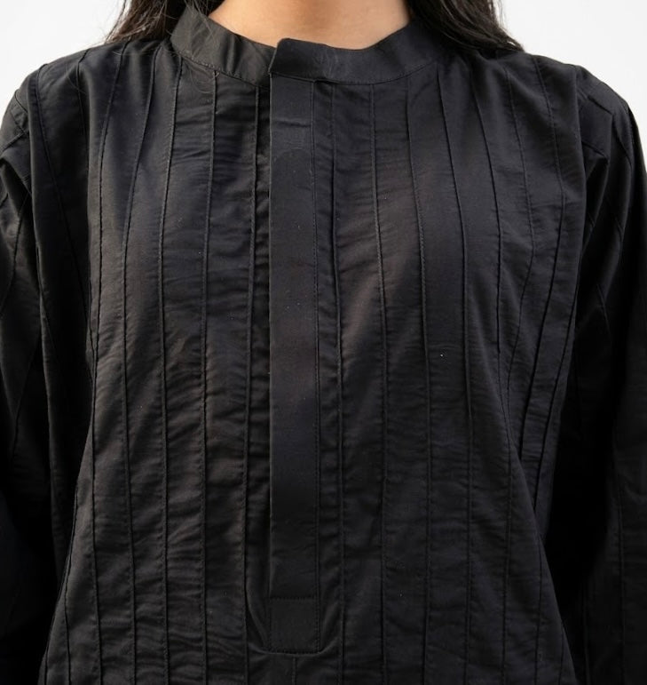 Midnight Black | 2 piece Modest Co-Ord Set