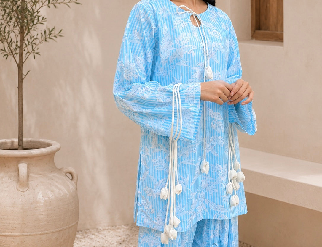 Sky BREEZE | 2 piece Co-Ord Set