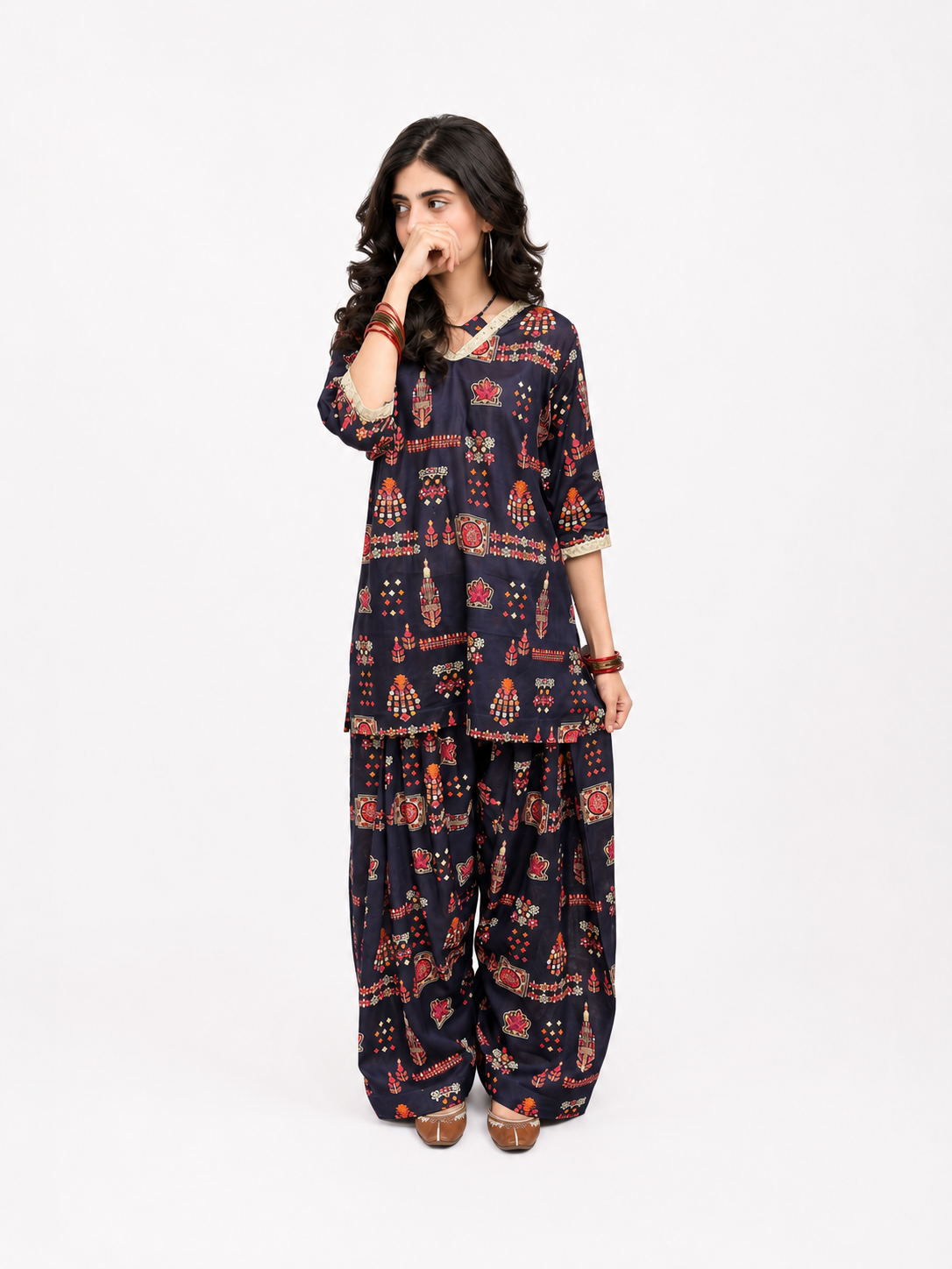 Midnight Heritage | 2 piece Co-Ord Set