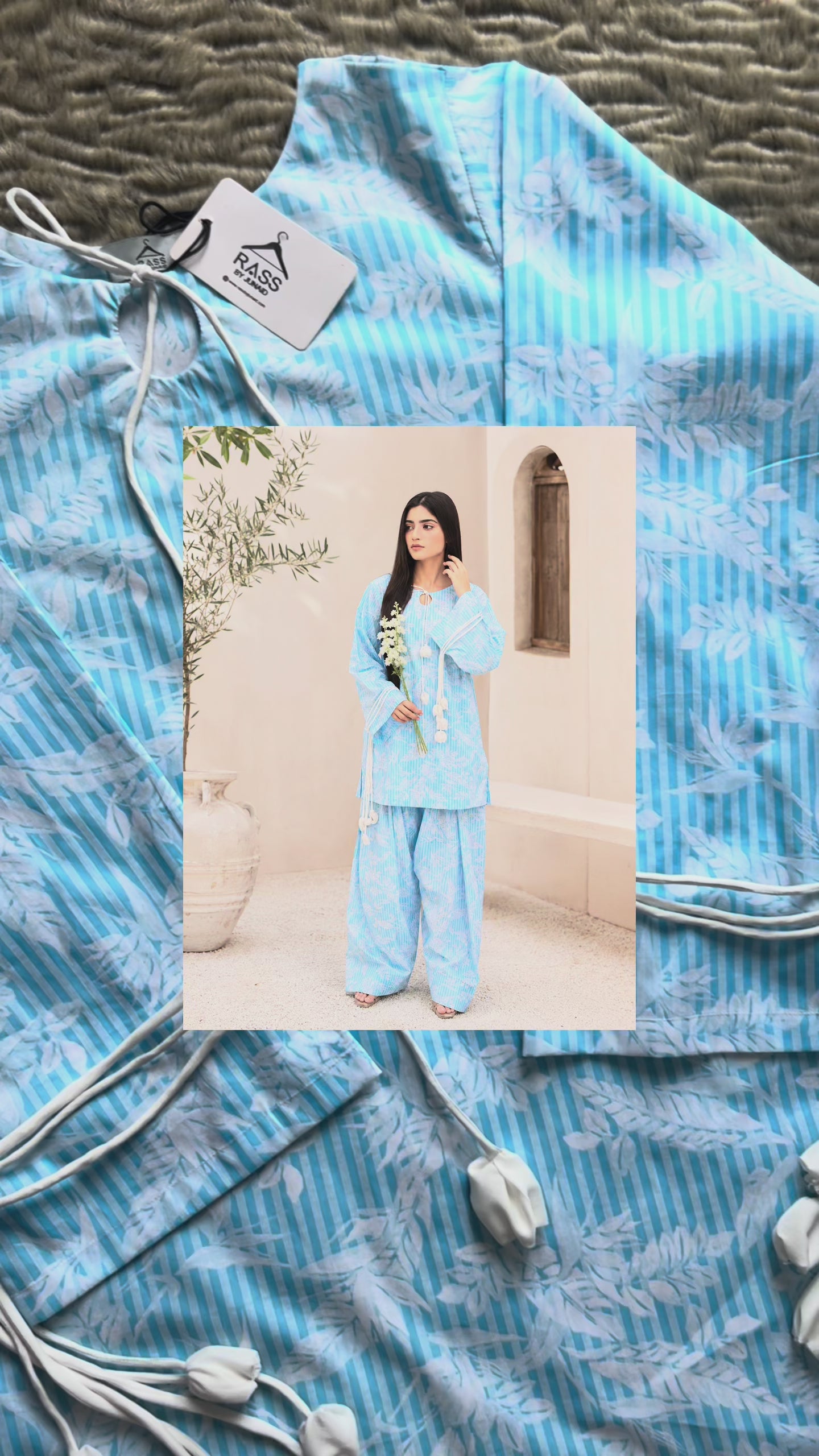 Sky BREEZE | 2 piece Co-Ord Set