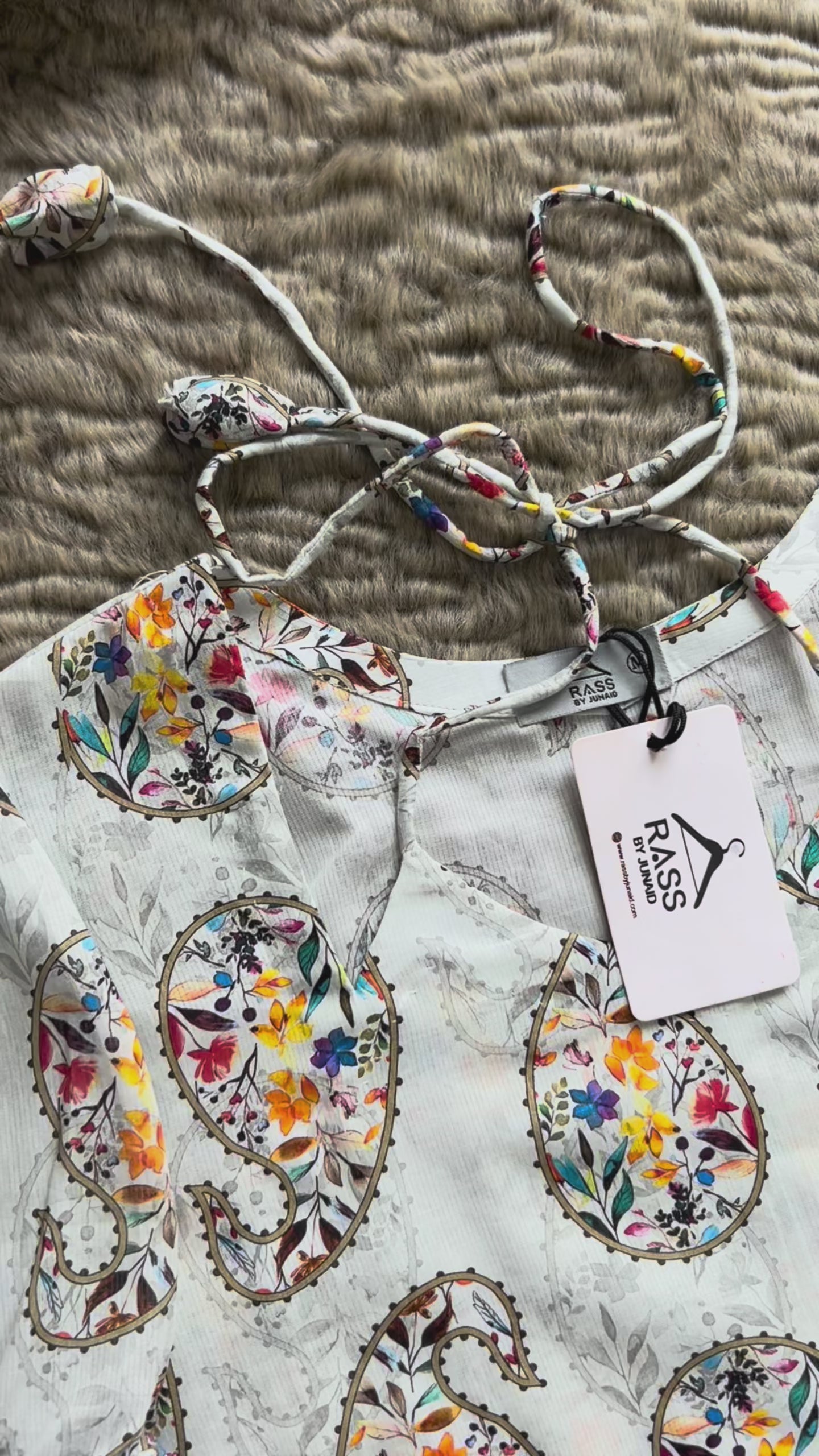 Ivory Bloom | 2 piece Co-Ord Set